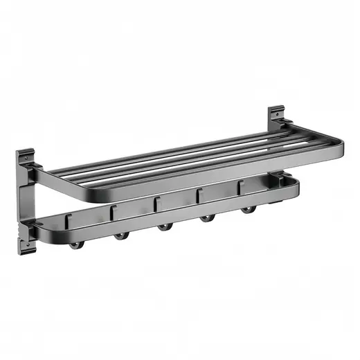 A013 black towel rack