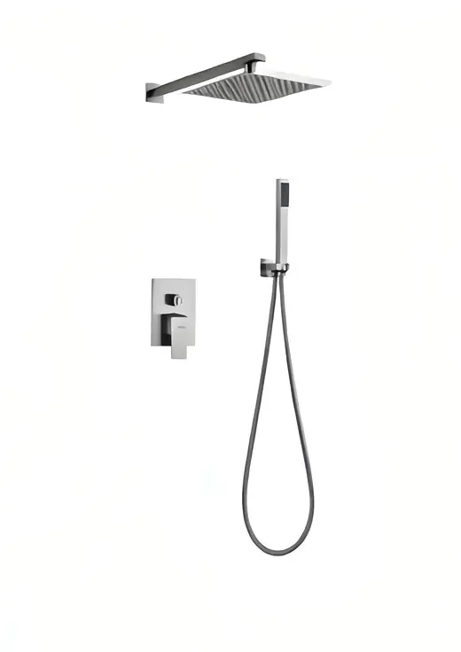 S007 square wall shower kit
