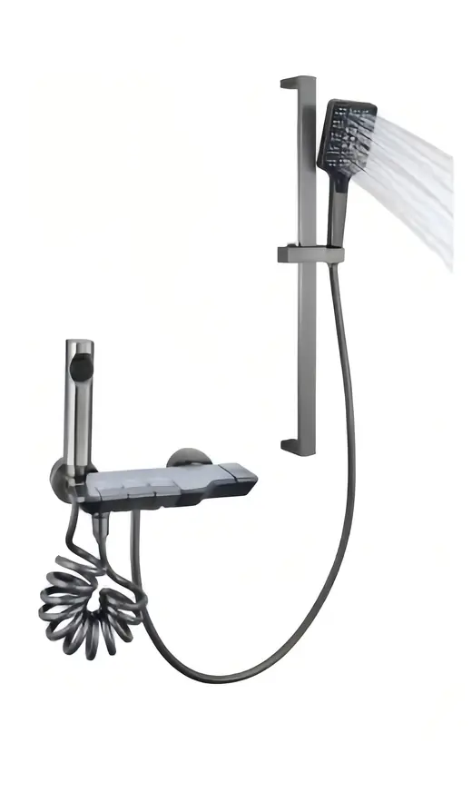 S012 shower set with spray effect