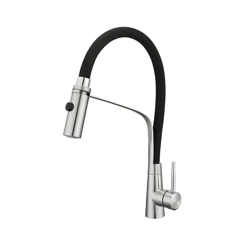 K004 black flexible kitchen faucet