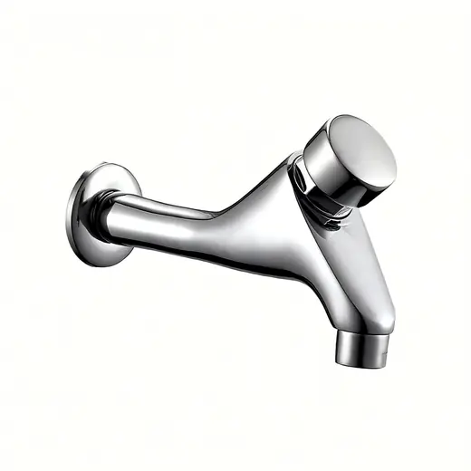 T011 wall push faucet